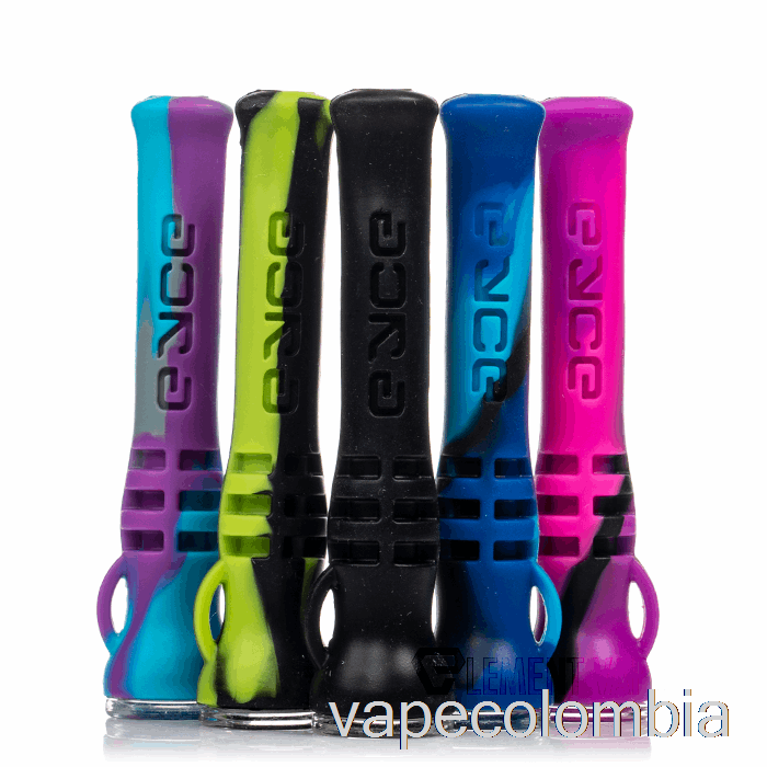 Vape Recargable Eyce Shorty Silicona Chillum Coralreef (verde Azulado / Magenta)